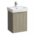 Spintelė praustuvui Laufen BASE 415x321x515 mm, vienerios durelės (lankstai kairėje), praustuvui 815961, spalva - šviesi guoba 
