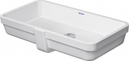 Praustuvas Duravit Vero Air 600x310 montuojamas po stalviršiu 