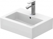 Praustuvas Duravit Vero 45x35 su 1 skylės 