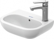 Praustuvas Duravit D-code 36x27 su skylės  dešinėje 