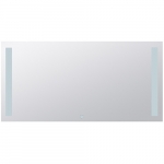 Veidrodis 1200x600 mm su apšvietimu ir sensoriumi 4,99 W, 12 V LED, 6000 K 
