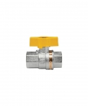 Ventilis v/v trump geltona rank 3/4" su skyle plombai 
