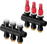 Kolektorius plast su debit 3/4" Euro 3ž 