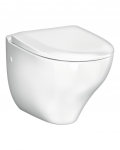 Komplektas WC pakabinamas New Nautic 1530 hygienic flush + soft-close dangtis 