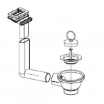 Užkemšamas ventilis 1 1/2" 