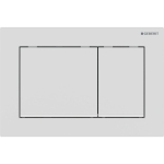 Vandens nuleidimo mygtukas Geberit Omega20 Square matinis/baltas 