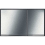 Mygtukas WC Geberit Sigma60 Square chromas matinis/chromas 