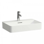 Praustuvas-dubuo Laufen VAL, matmenys: 600x400x115mm, 1 anga maišytuvui, su Laufen Clean Coat (LCC) danga 