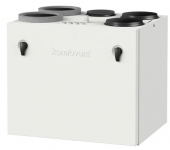 Vėdinimo įrenginys su rotaciniu šilumogrąžiu vertikalaus pajungimo DOMEKT-R-350-V-F7/M5-C8 kairinis BE PULTO 