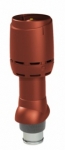 Ventiliacijos kaminėlis Vilpe FLOW 125P-IS-500 raudonas 