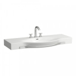 Praustuvas ePalace New, matmenys: 1200x510x165 mm, su rankšluosčių laikikliu 