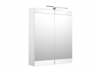 Veidrodinė spintelė Kamė Serena Retro 60cm LED balta 