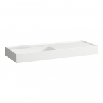 Praustuvas Laufen KARTELL 1200x460x120 mm, su plačiu kraštu dešinėje, be perlajos, be angos maišytuvui, spalva - balta LCC (LAUFEN Clean Coat) 