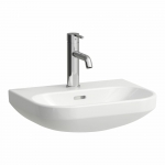 Praustuvas Laufen LUA 450x340x146 mm, su 1 anga maišytuvui viduryje 