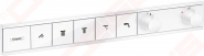 Modulis potinkinis termostatinis 5 funkcijų Rainselect, baltas matinis 