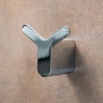 Kabliukas dvigubas Bemeta Organic, 68×58×39 mm 