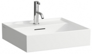 Praustuvas Kartell by Laufen, 50x46, šlifuota apačia su Laufen Clean Coat danga (LCC) 