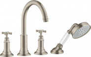 Vonios maišytuvas Hansgrohe 4 dalių AxMontreux br. nickel 