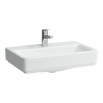 Praustuvas Laufen Pro S Compact, matmenys: 550x380x95mm, šlifuota apačia, be angos maišytuvui 