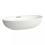 Praustuvas-dubuo Laufen Alessi, matmenys: 700x400x170mm, su Laufen Clean Coat (LCC) danga, su keraminiu nuotako dangteliu 