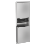 Komplaktas integruoto dozatoriaus popieriniams rankšluosčiams ir šiukšiadėžės RODX602E 