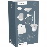 Vonios aksesuarų rinkinys Bemeta White 6 