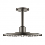 Dušo galva Grohe SmartActive 310 iš lubų su vamzdeliu 142mm 2 srovės matinė grafito spalva 