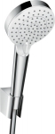 Dušo komplektas HANSGROHE Crometta 100 Vario EcoSmart (dušo galva, laikiklis ir 1,60m žarna) 