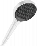 Galvutė dušo Rainfinity 130 3 jet eco smart, balta matinė 