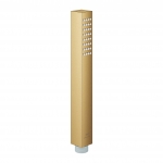 Dušelis rankinis Aqua Cube Stick 9,5l/min metalinis matinė aukso spalva 