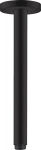 Vamzdis dušo galvai iš lubų S 300mm, juodas matinis 