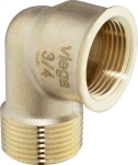 Alkūnė v/i 3/8" 90° br (Viega) 