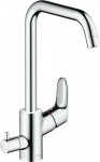 Plautuvės maišytuvas Hansgrohe Focus su užd.vent. 