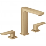 Maišytuvas praustuvui Metropol 3d. Brushed bronze 