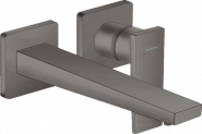 Praustuvo maišytuvas Hansgrohe Metropol iš sienos 225mm, br.black 