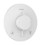 Dalis dekoratyvinė Ecostat Comfort Select S 2 funkcijų, balta matinė 