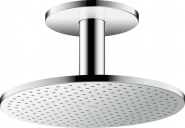 Dušo galva Hansgrohe iš lubų su alkūnė AX 300 1jet 