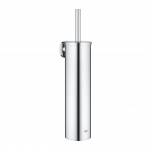 Indas wc su šepečiu Grohe Essentials metalinis tvirtinamas prie sienos 