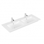 Praustuvas Villeroy & Boch Venticello 1300x500 2 skylės maišytuvui, dvigubas C+ 