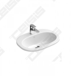 Praustuvas VILLEROY&BOCH O.Novo 560x405mm, įleidžiamas, be perpylimo angos, „Ceramicplus“ danga 