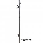 Elektrinis rankšluosčių džiovintuvas BEMETA 1180 mm, 30 W, juodas matinis 