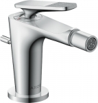 Bidė maišytuvas Hansgrohe AX Citterio C  Cubic Cut, su pop-up dugno vožtuvu 
