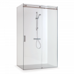 Dušo kabina Brasta Glass MILDA 1190-1210x895-905x2000 pilkas stiklas 