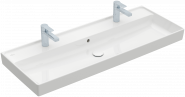 Praustuvas VILLEROY&BOCH Collaro 1200x470, 2 skylės maišytuvams 