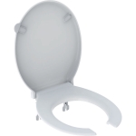 Geberit Selnova Comfort WC seat with open ring, barrier-free, antibacterial, fastening from below 
