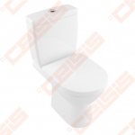 Puodas VILLEROY&BOCH O.Novo pastatomas, direct-flush compact horizontalus 