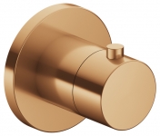 Dalis virštinkinė IXMO termostatinio maišytuvo, brushed bronze 
