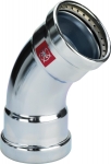 Alkūnė 45° pres 76,1x76,1 v/i (Prestabo) 