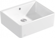 Plautuvė single bowl 595x500 balta 