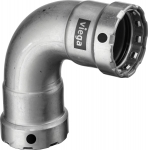 Alkūnė 1/2 v/v 90° Mega 